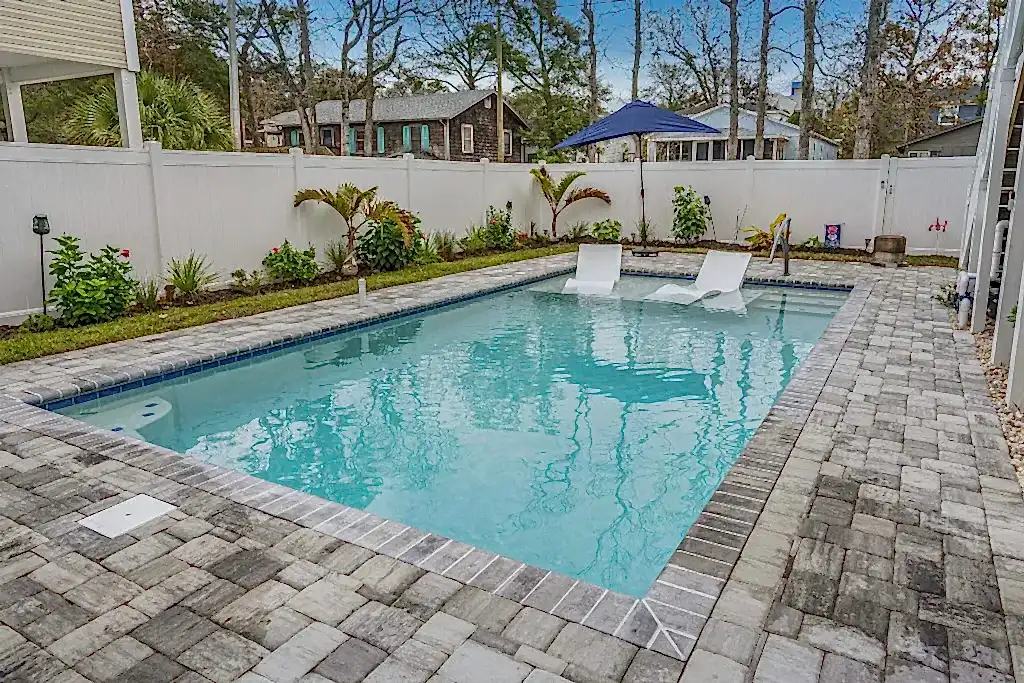 Lux Project 3 custom pool and spa