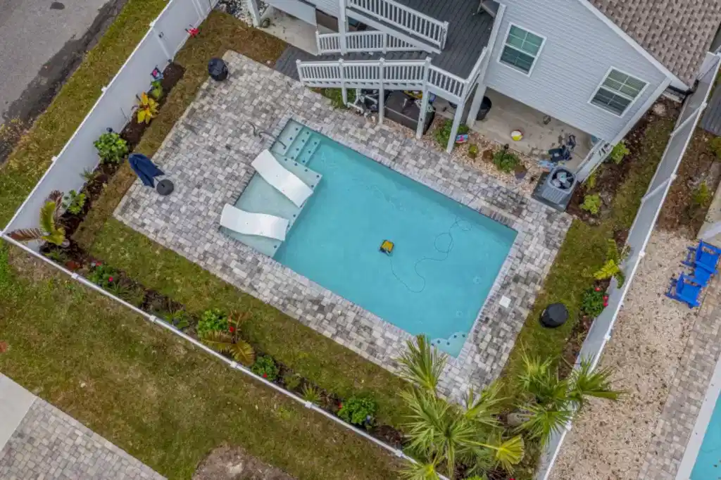 Lux Project 3 custom pool and spa