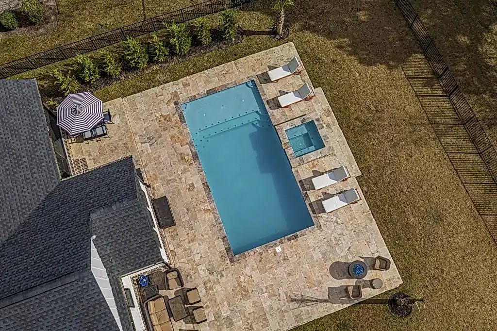 Lux project 1 custom pool and spa