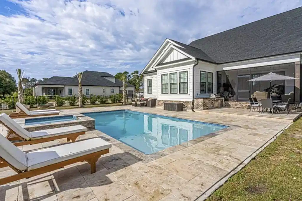 Lux project 1 custom pool and spa