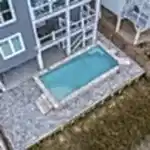 Lux project custom pool with beautiful vinyl design