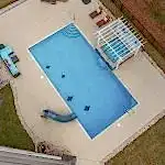 Lux Project 6 custom spa and pool with slide